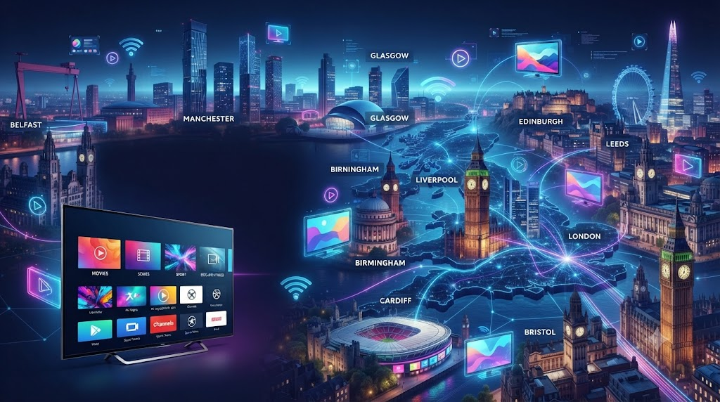 IPTV Cities UK 2026: Best Local Pages from London to Belfast